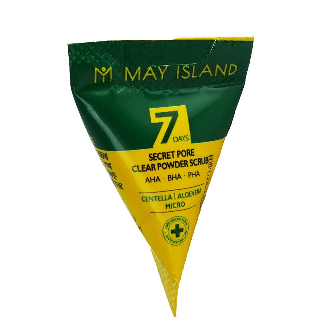Набор скрабов для очистки пор с центелой Secret pore clear powder scrub May Island 3х12 Киев - изображение 1