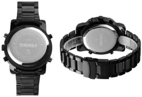 Класичний годинник Skmei 1389 чорні Вінниця - фото 9