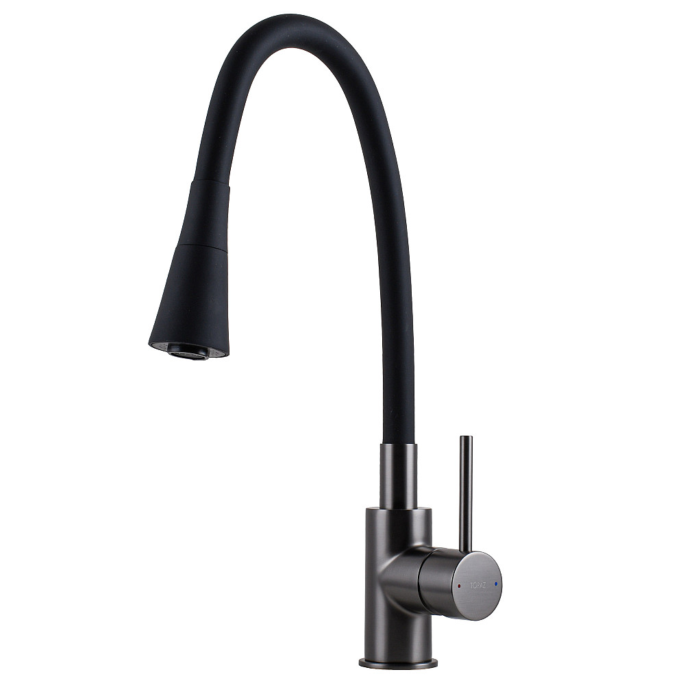 Змішувач для кухні TOPAZ LOFT TLF 8854-H39-GP-B01, Шланги TAQ-M0855 Луцк - изображение 1