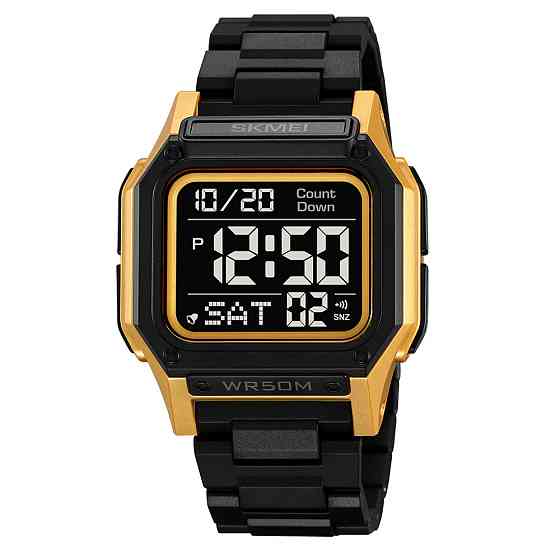 Skmei 2264BKGDBK Black-Gold-Black SBR Київ