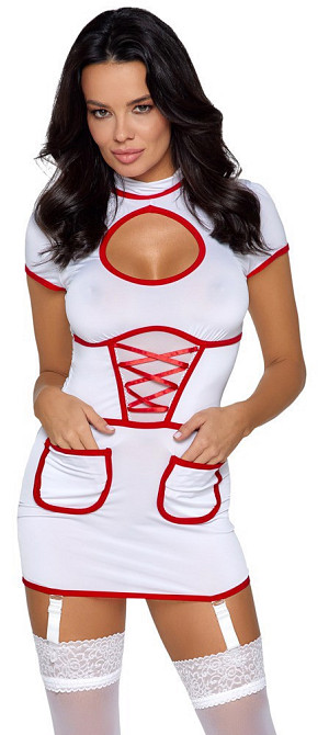 Рольовий костюм медсестри Nurse XL Sex Aura Київ - фото 8