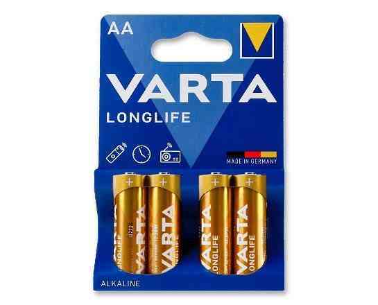 Батарейка VARTA LONGLIFE AA (блістер 4 шт) Харків