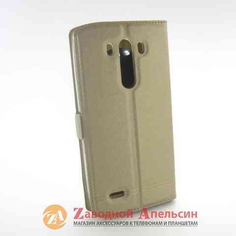 Чохол книжка LG G3 D855 Smart Case gold Одеса