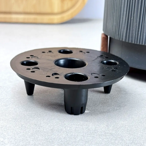 Вазон Осло зі вставкою та декоративною підставкою 16см граніт Алеана Житомир - фото 4