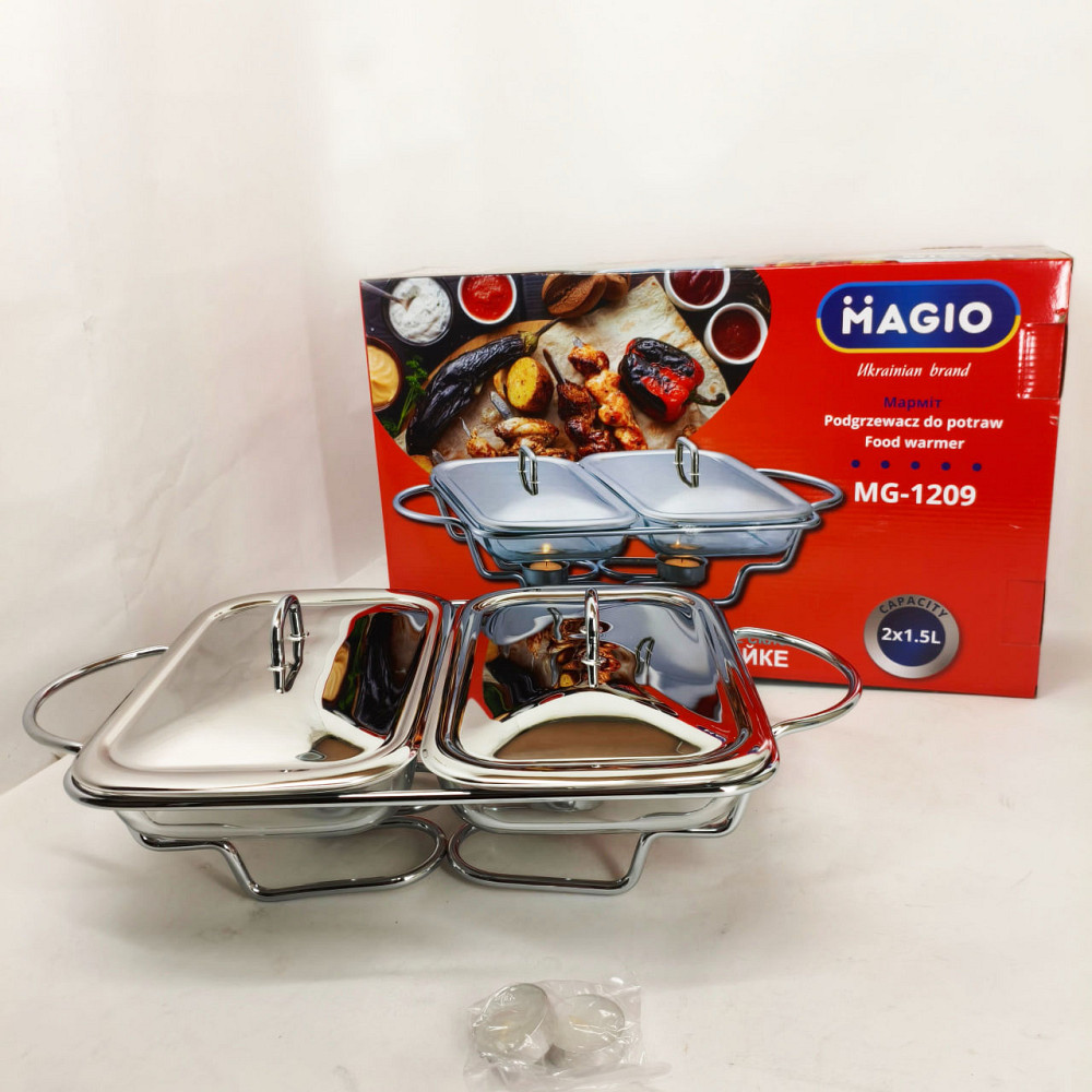 Марміт для кафе і ресторанів Magio, Марміт перших страв з системою підігріву з ізоляцією XL-62 Львів - фото 6