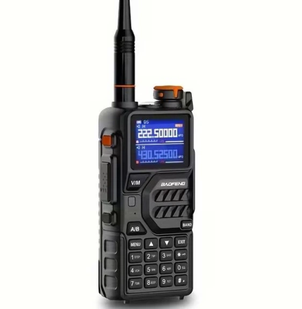 Рация Baofeng UV-K5 Plus 10 Вт USB Type-C (Черный) Киев