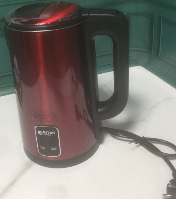 Электрочайник с подогревом BITEK BT-7916B электрический чайник 2,5 л. Киев - изображение 1