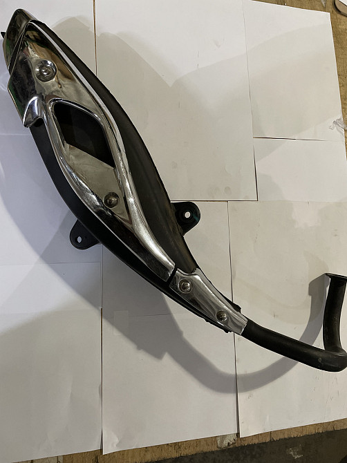 Глушитель скутер 4 т  125/150 (акула) QT-25 ST Мукачево - изображение 1