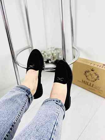 MILLI GOLD Туфлі жіночі MILLI GOLD 300-Tina2 чорні (весна-осінь, замша натуральна) (2679) Коломыя