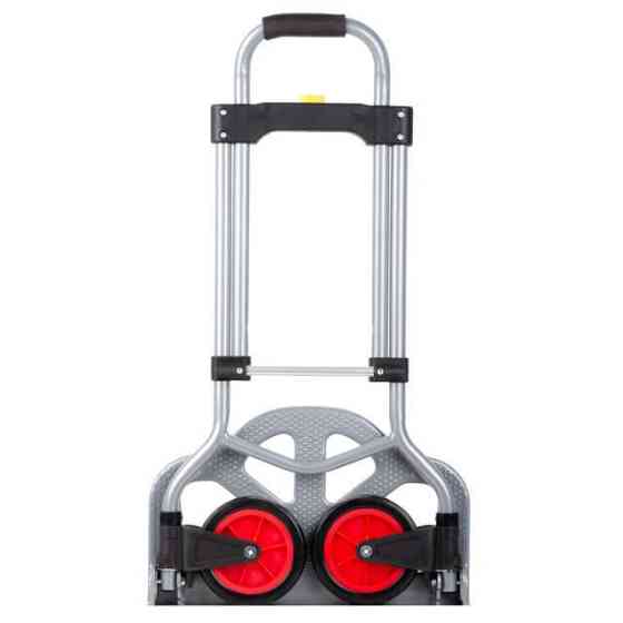 Візок ручний складний, 60 кг, 385×375×960 мм, колеса: 130 мм, сталевий INTERTOOL LT-9006 Киев