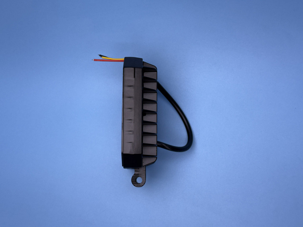 Фара робочого світла LED прямокутна 108 мм SPOT (спрямоване світло) — Біле + Жовте світло (8 діодів) Харків - фото 5