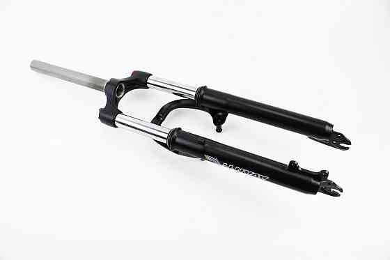 Вилка 26 "амортизаційна, без різьби 1-1/8" (28,6мм), шток 240мм, з ходом 80мм, V/Disk-brake, M Lockout, чорна ES-246- MLO Київ