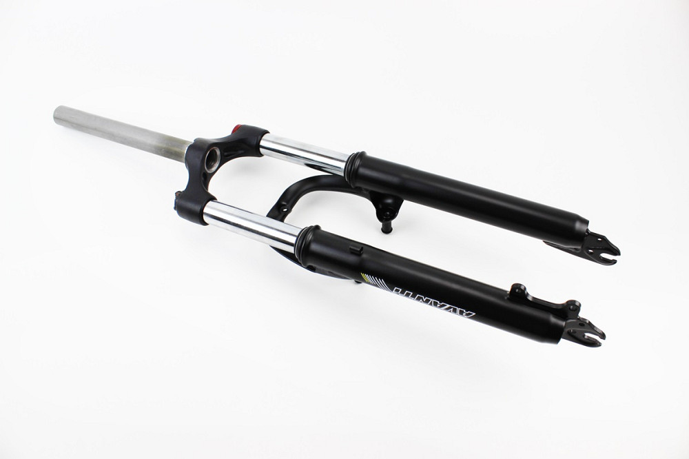 Вилка 26 "амортизаційна, без різьби 1-1/8" (28,6мм), шток 240мм, з ходом 80мм, V/Disk-brake, M Lockout, чорна ES-246- MLO Київ - фото 2