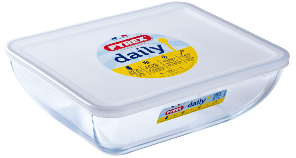Форма з кришкою Pyrex Daily, 25х20 см (7092347) Київ - фото 1