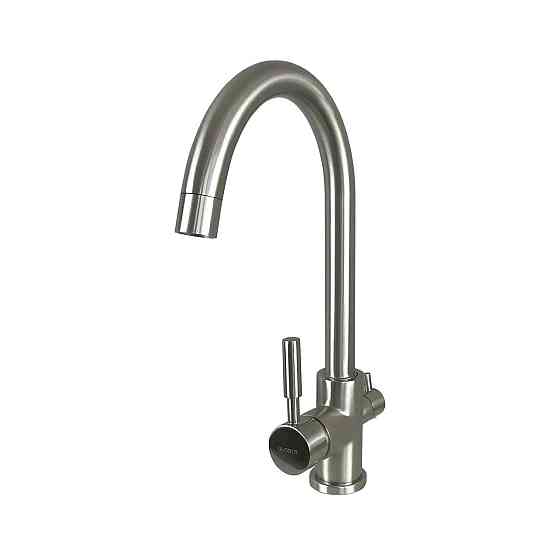 Змішувач для кухні під осмос Globus Lux LAZER GLLR-0333-8-StSTEEL Київ