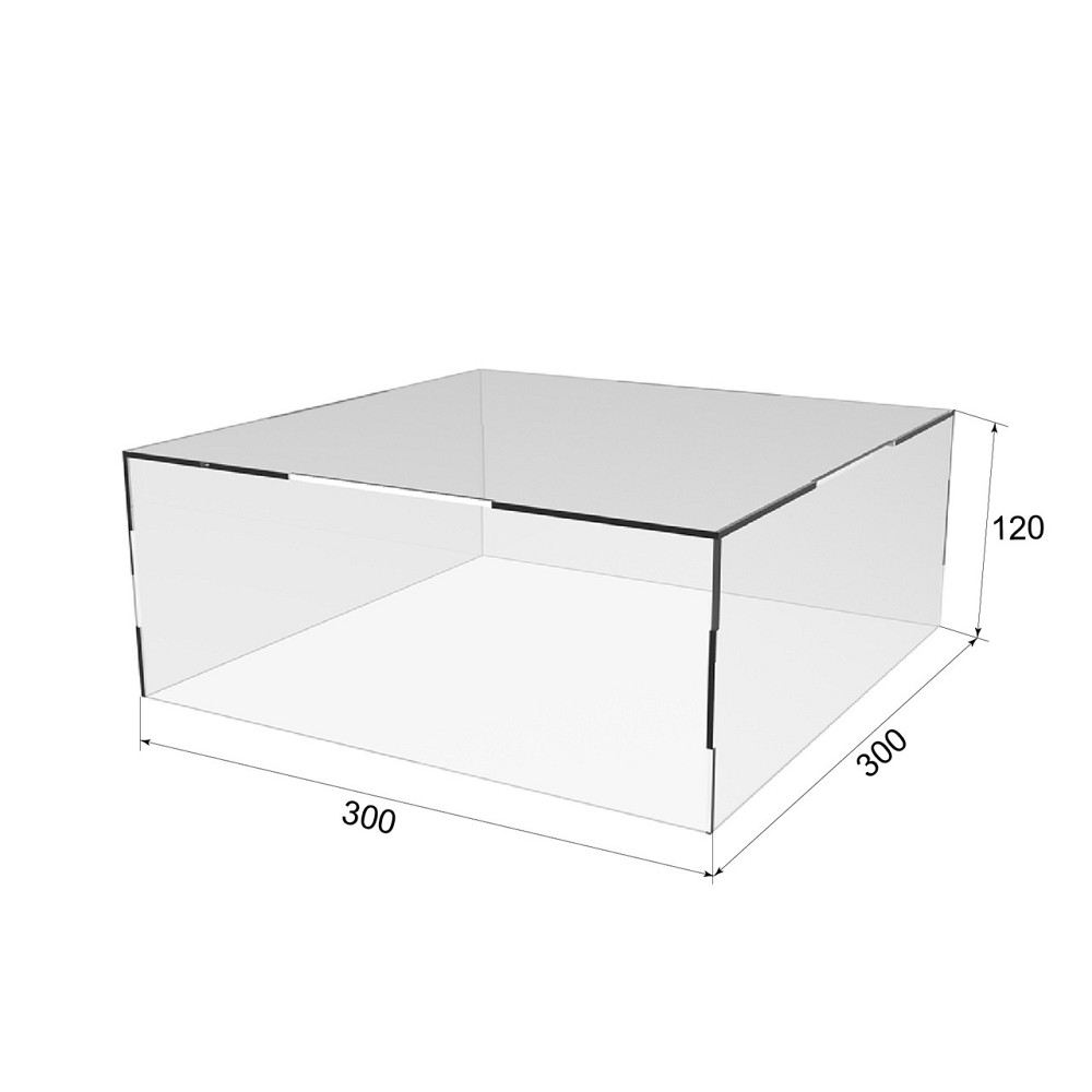 Коробка акриловая EKOSTAR 300х300х120 Киев - изображение 3