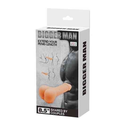 Насадка на член/мастурбатор - Bigger Man Penis Sleeve 8.5" Sex Aura Київ