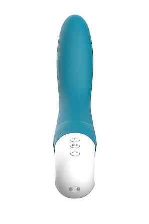 Вібратор точки G Liebe Bend It Rechargeable Ocean Blue, 10 режимів, дуже потужний, гнучкий стовбур Sex Aura Київ