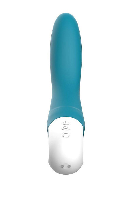 Вібратор точки G Liebe Bend It Rechargeable Ocean Blue, 10 режимів, дуже потужний, гнучкий стовбур Sex Aura Київ - фото 5