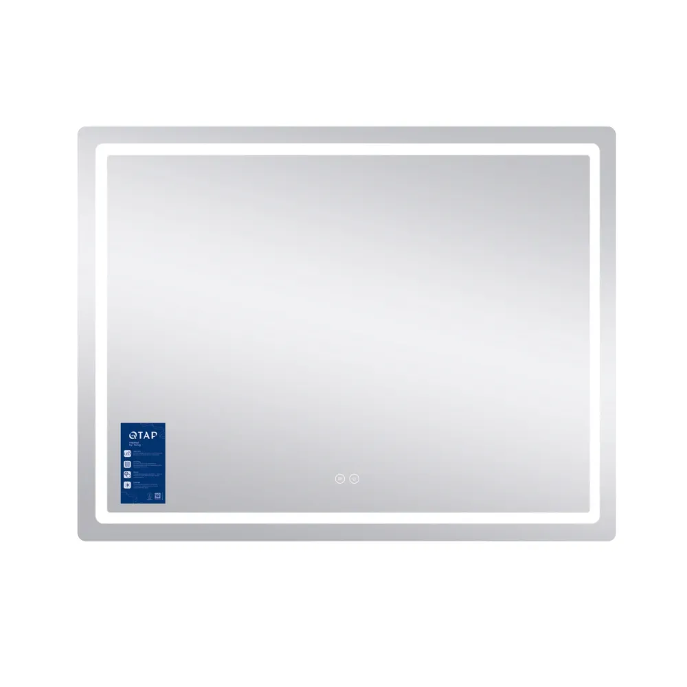 Дзеркало Qtap Mideya (MI1) 1200х800 з LED-підсвіткою Touch, з антизапотіванням, димером, інтенсивністю QT2078F12080 Київ - фото 7