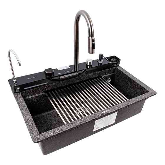 Гранітна мийка VALESO EVANORA 7546 матова Графіт Коломыя