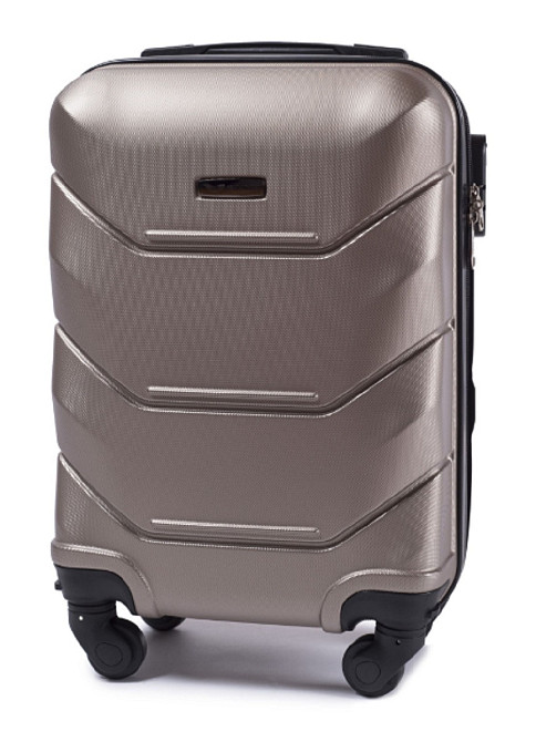 Чемодан пластиковый WINGS 147 микро 51 см шампань Киев - изображение 1