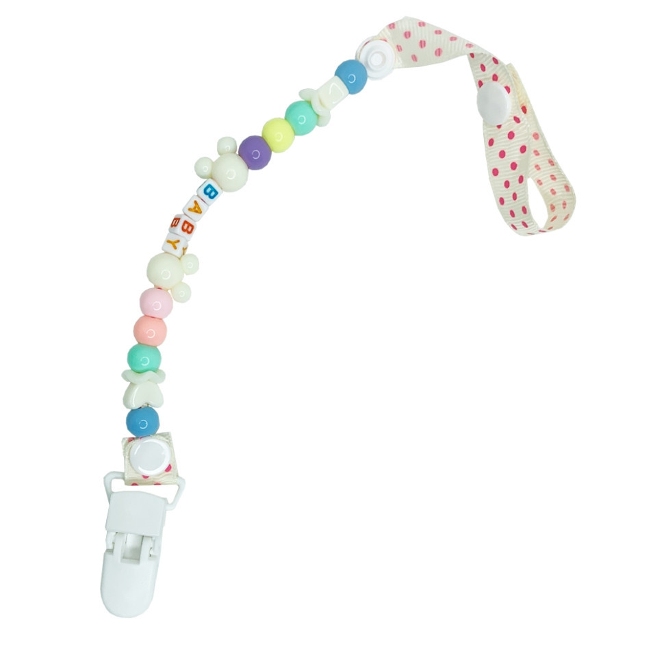 Тримач для пустушки Baby MGZ-0503(White) 34 см Вінниця - фото 1