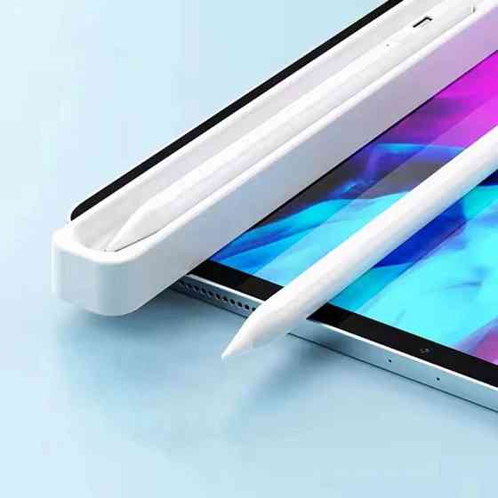 Кейс для зарядки стилуса Baseus Smooth Writing Stylus Wireless Charging Case Moon White (With Simple Charging Cable Type-C 3A Одеса