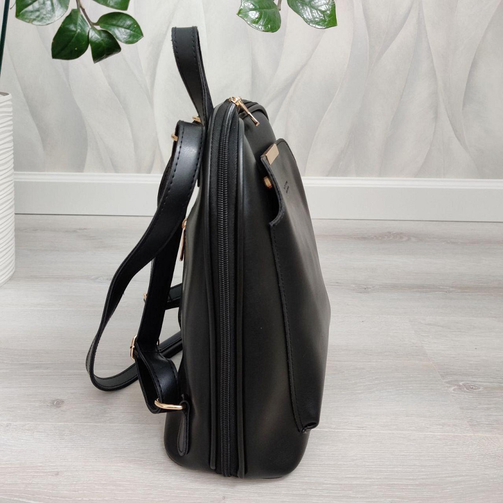 Брендовый женский рюкзак-сумка. Женский небольшой брендовый рюкзак-сумка 707 Киев - изображение 6