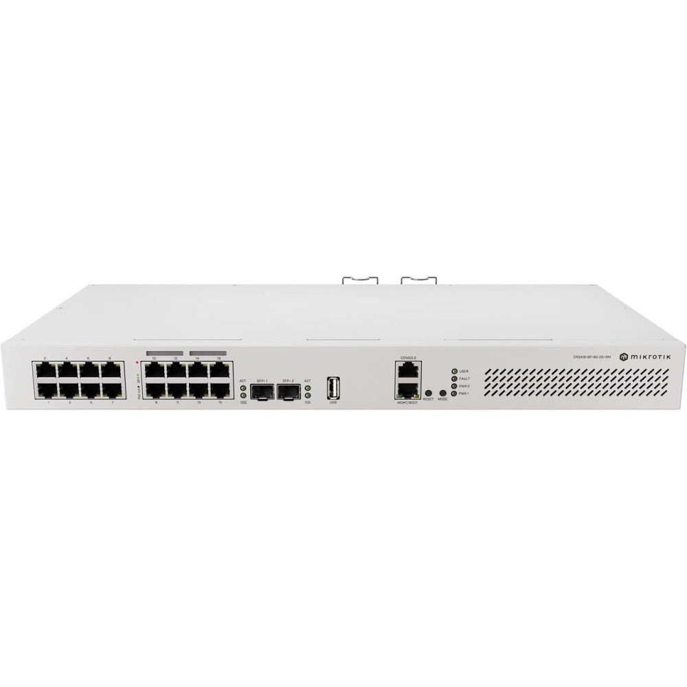 Комутатор MikroTik CRS418-8P-8G-2S+RM ( 17433 ) Харків - фото 1