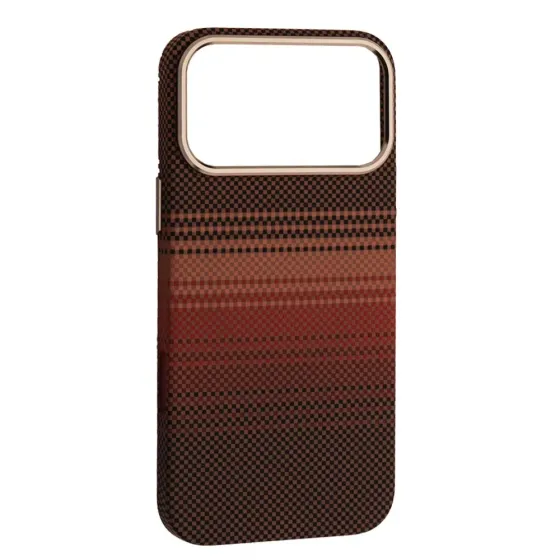 IPhone 17 Pro Max Чохол пластиковий PC Carbon (sunset) Одеса