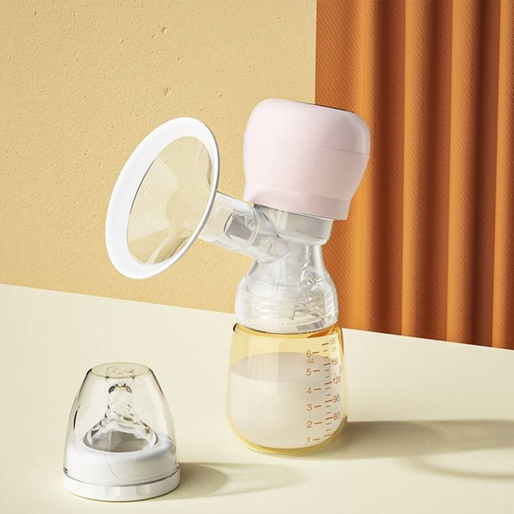 Електричний молоковідсмоктувач із соскою,150 мл,від USB,Zhibao SBR Київ - фото 5