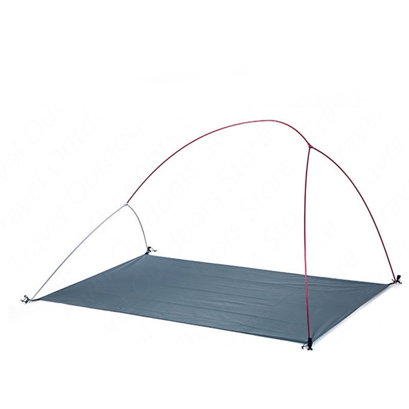 Намет надлегкий двомісний з футпринтом Naturehike Сloud Up 2 Updated NH17T001-T, 20D, темно-зелений Киев - изображение 2