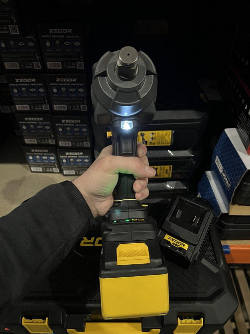 Гайковерт ударний акумуляторний ZEGOR SDPP-21BL-1600 (акум 21V 6.0Ah 1шт і зарядка) Київ - фото 4