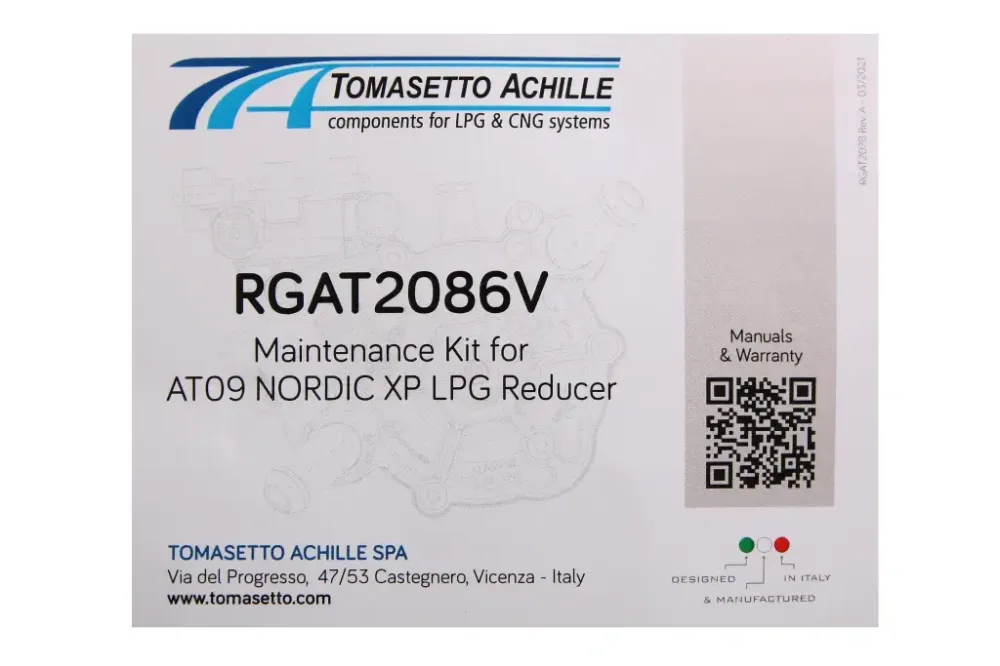 Р/к ГБО редуктора Tomasetto AT09 Nordic-XP Tomsetto Вінниця - фото 4