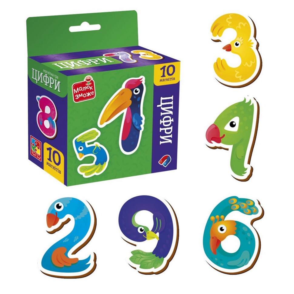 Детский набор магнитов 