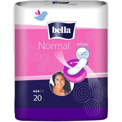 Гигиенические прокладки Bella Normal 20 шт. (5900516300814) Винница - изображение 1