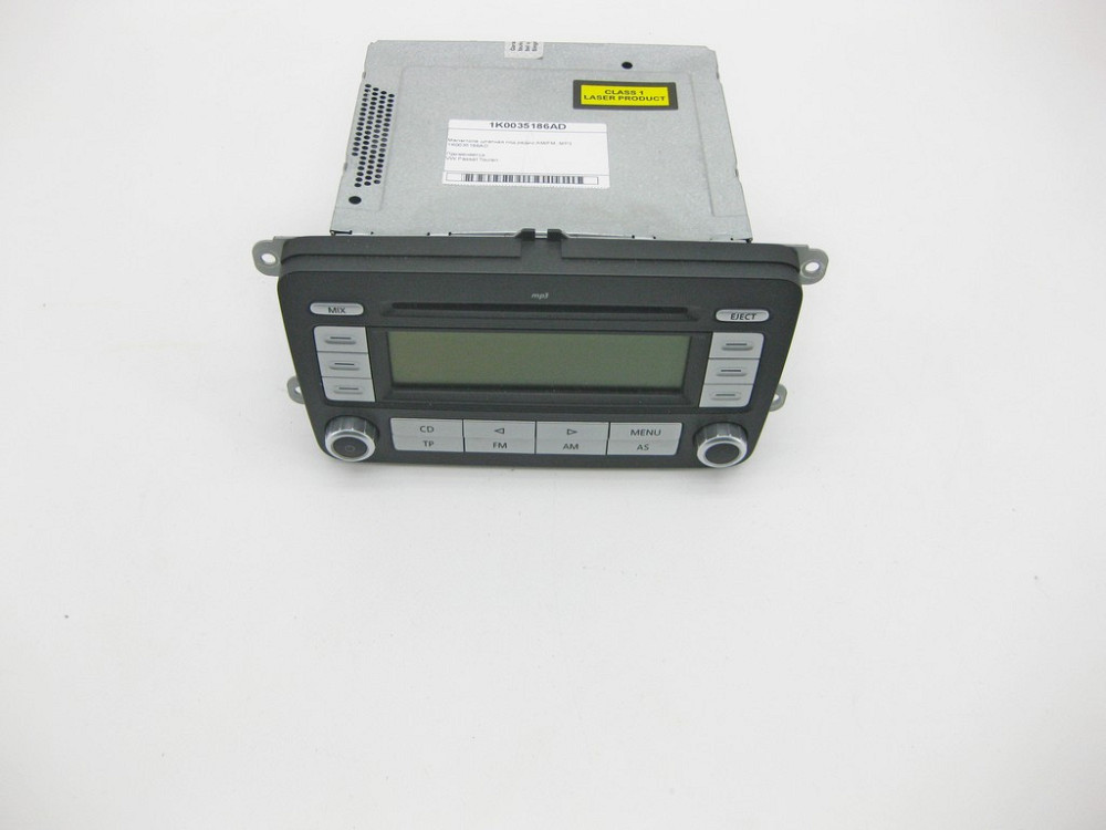 VAG  1K0035186AD Магнітола штатна під радіо AM/FM, MP3 VW Passat Touran Одеса - фото 1