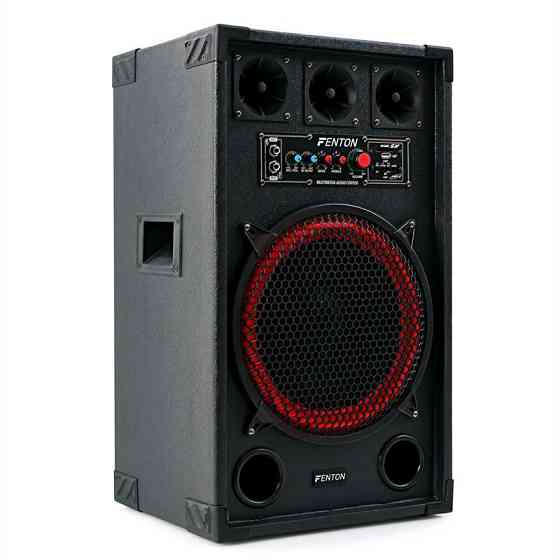 SPB-12 Active Passive Box Set 800 Вт 30 см НЧ-динамік USB/SD Bluetooth MP3 (Німеччина, читати опис) Рівне