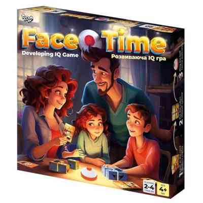 Настільна гра Danko Toys Розвиваюча IQ гра Face Time (укр.) (FT-01-01) Вінниця