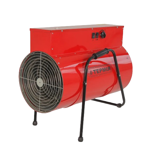 Тепловентилятор 24000W метал червоний АО ЭВО24,0/1,3ТП(3*400В)К ТЕРМІЯ Житомир