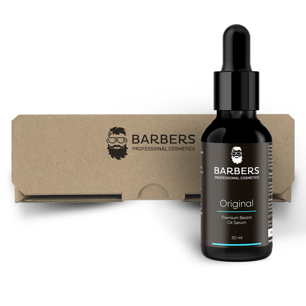 Масло-сыворотка для бороды Barbers Original 30 мл Киев - изображение 8