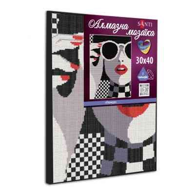 Картина по номерам Santi Гламур 30*40 см алмазна мозаїка (954707) Вінниця