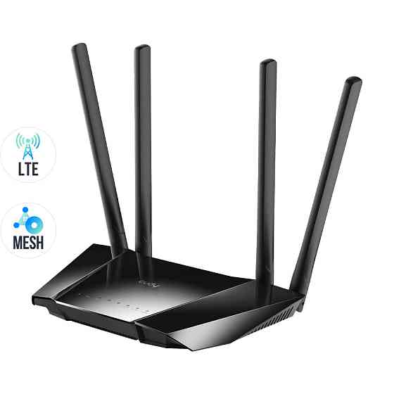 WiFi Mesh 4G LTE-маршрутизатор Cudy LT400 CAT4 N300 (73-00551) Киев