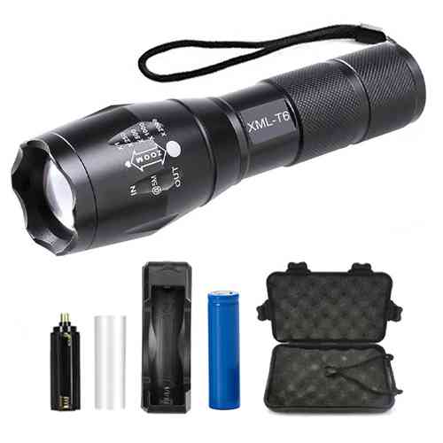 Ліхтар світлодіодний для полювання риболовлі, 800лм, Cree XML-T6, алюмінієвий Вінниця