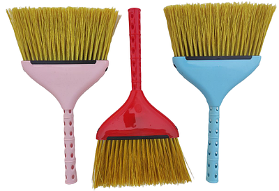 Віник з пластиковою ручкою середній "Zambak plastik" Харків - фото 2