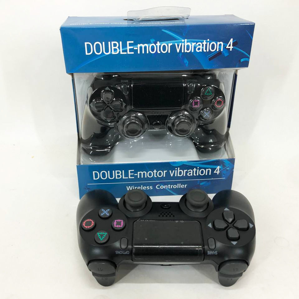 Джойстик DOUBLESHOCK для PS 4, бездротовий ігровий геймпад PS4/PC акумуляторний джойстик. Колір чорний DB-44 Львів - фото 2