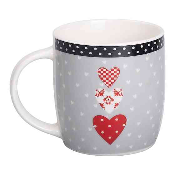 Фарфоровая кружка для чая и кофе 400 мл Киев