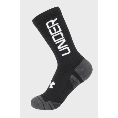 Носки Under Armour 1379515-002 Perf Tech Nov 3 пари Crew чорний MD (196884681982) Винница - изображение 5