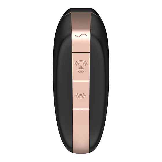 Вакуумный клиторальный стимулятор Satisfyer Love Triangle Black с управлением через интернет Sex Aura Киев